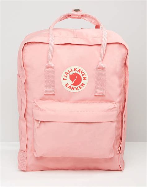 fjallraven classic kanken backpack  pink lyst uk