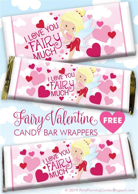 candy bar wrapper  valentines day allfreepapercraftscom