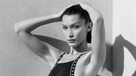 Bella Hadid Calvin Klein Swim 2020 Campaign Fashion Gone