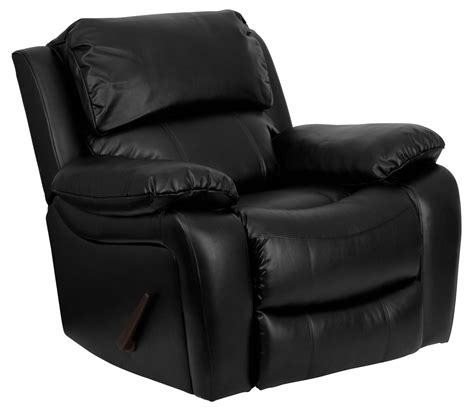black leather rocker recliner  renegade coleman furniture