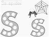 Dauber Bingo Spider Alphabet Pages Coloring Letter Dot Daubers Ss Kids Dltk Paint Spiders Abc Alphabuddies Teach sketch template