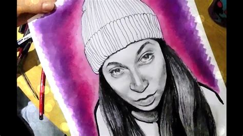 gopro speed drawing portrait youtube
