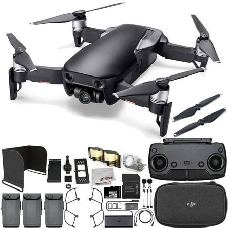 dji mavic air drone quadcopter onyx black    ultimate bundle walmart canada