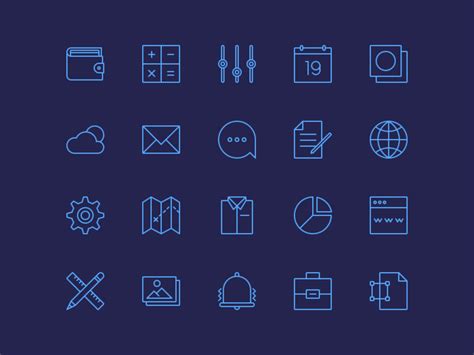 simple  icons fribly
