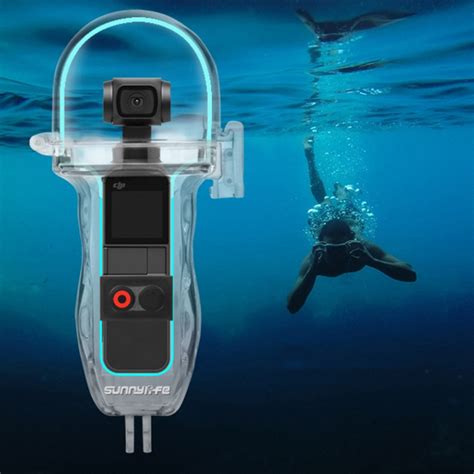 xsunnylife  osmo pocket waterproof case underwater  diving case pro bk  ebay