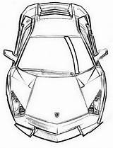Lamborghini Coloring Pages Print Printable Everfreecoloring sketch template