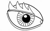 Auge Malvorlage Ausdrucken sketch template