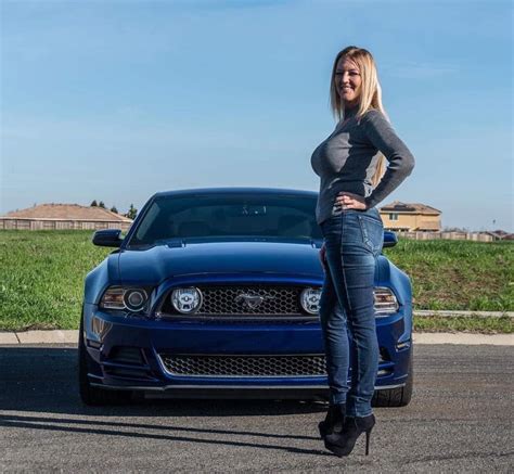 Pin By Ray Wilkins On Mustangs Mustang Girl Sexy Cars Muscle Cars