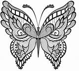 Butterfly Coloring Pages Adults Adult Intricate Print Kids Tattoo Drawing Butterflies Mandala Bestcoloringpagesforkids Awesome Books Beautiful Zentangle Patterns sketch template