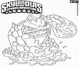 Skylander Skylanders Eruptor Colorir Ausmalbilder Desenhos Malvorlagen Name Ausdrucken Sunburn sketch template