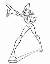 Tecna Winx Coloring Pages sketch template
