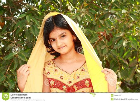 Bright Rajasthani Girl Stock Image Image Of Closeup 16986723