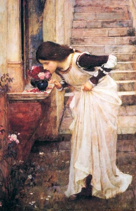 At The Shrine 1895 By John William Waterhouse 1849 1917