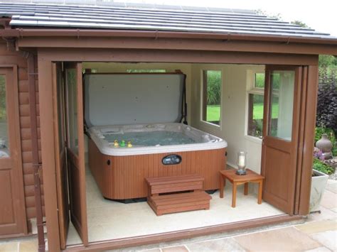 Hot Tub Enclosure Ideas For Your Garden H2o Spa Hot Tubs