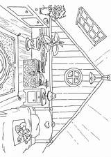 Attic Coloring Grenier Coloriage Dachboden Kleurplaat Zolder House Colouring Ausmalbilder Drawings Pages Dessin Printable Educol Choose Board Afb Drawing Visiter sketch template