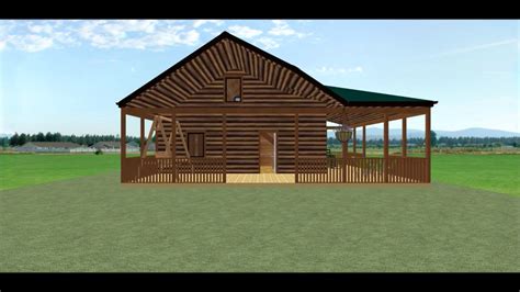 conestoga log cabin kit  custom hickory hill youtube