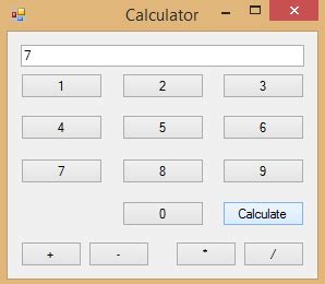 calculator  visual basic  source code tutorials