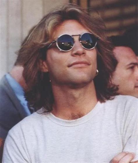 Jon Bon Jovi Circa 1995 Wearing His Signature John Lennon