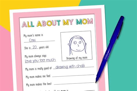 mom printable  mothers day hey lets  stuff