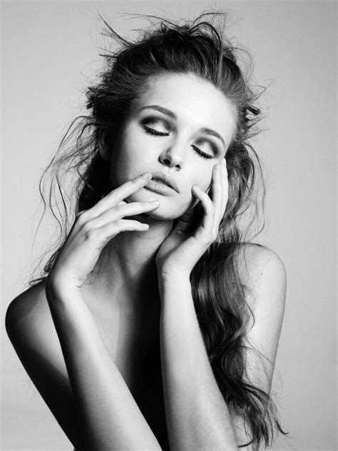 Kristina Romanova Portrait “intimate Glances” Russian Models