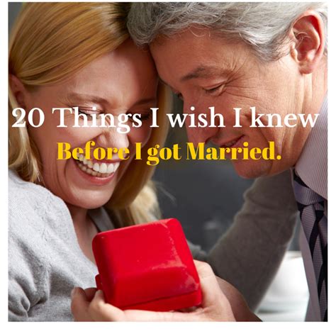 20 things i wish i knew before i got married love is not enough