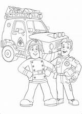 Sam Fireman Coloring Pages Printable Books sketch template