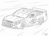Coloring Nascar Pages Car Jeff Gordon Printable Race Sketch Drawing Cars Racing Jr Dale Earnhardt Supercoloring Sports Color Children Colouring sketch template