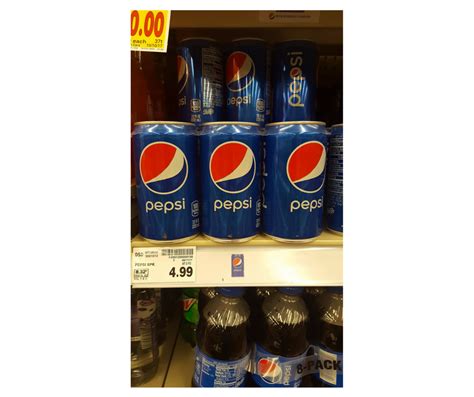 pepsi mini cans   kroger couponing