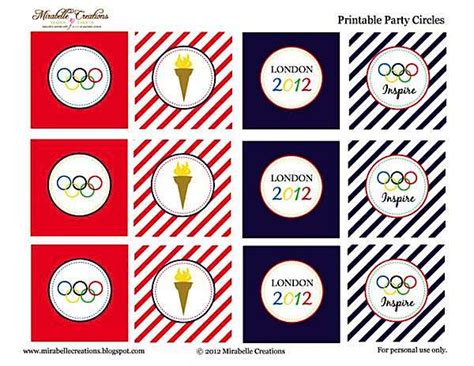 karas party ideas olympic themed party  printables karas