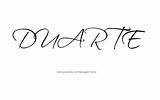 Nome Tatuagem Eduarda Eduardo Duarte Joaoleitao sketch template