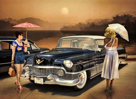 Women Love The Cadillac Philosophy Photograph By Rat Rod