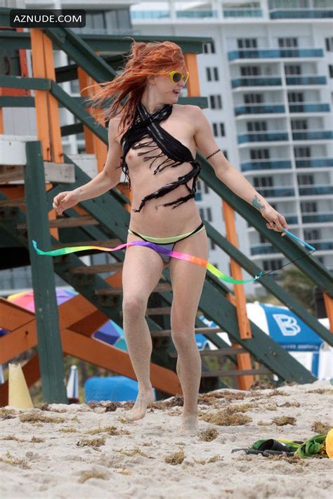 Olivia Nervo Topless On The Beach In Miami Aznude