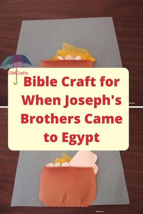 josephs family   egypt  buy grain    craft
