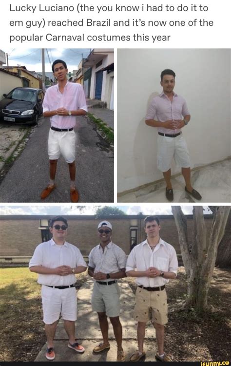lucky luciano the you know i had to do it to em guy reached brazil