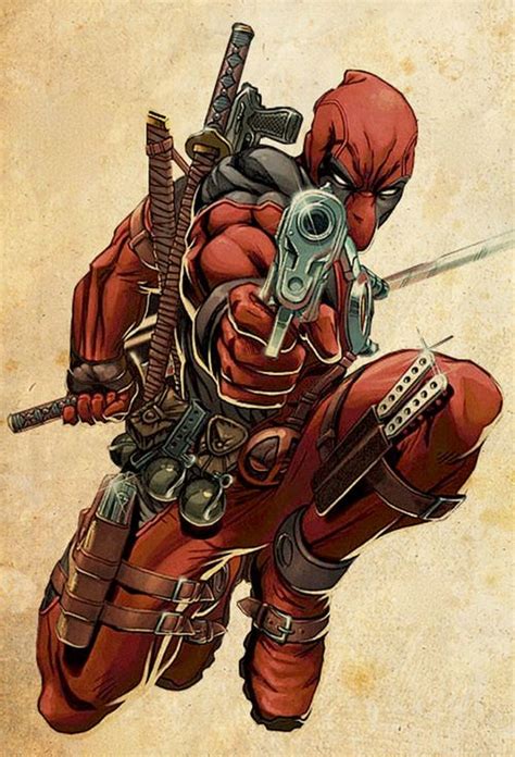 deadpool psychotic and comic book characters on pinterest