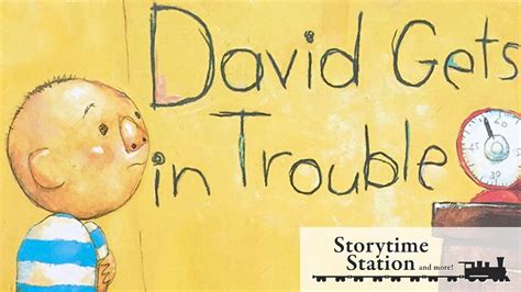 david   trouble  david shannon books  kids read aloud