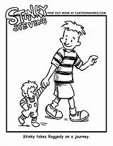 Popularmmos Coloring Pages Stevens Stinky Getdrawings Getcolorings Offic sketch template