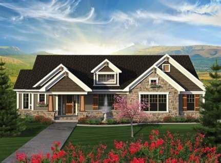 house exterior  story craftsman  ideas craftsman house plans ranch style house plans