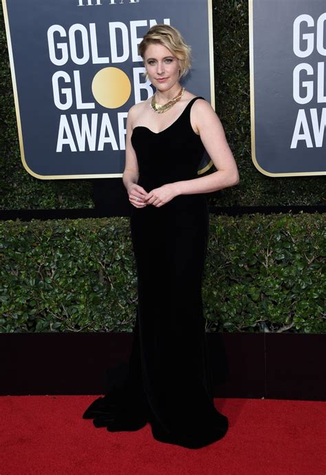 Greta Gerwig At 75th Annual Golden Globe Awards In Beverly