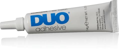 duo eyelash adhesive wimperlijm donker en transparant  prijs parfumnl