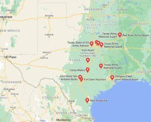 military bases  texas  list    bases  tx