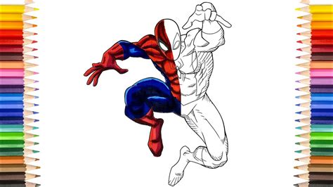 spider man coloring pages special spider  web coloring pages youtube
