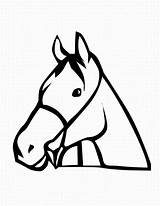 Horse Paardenkop Clipartbest Stronger sketch template
