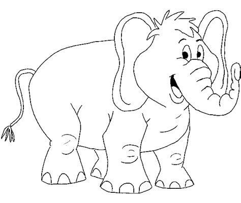 african elephant coloring page animals town animal color sheets