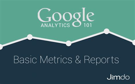 google analytics  basic metrics  reports jimdo