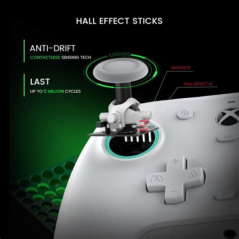 gamesir  se wired controller  hall effect sticks   month fre gamesir official store