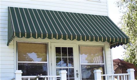 fabric window awnings overhead door