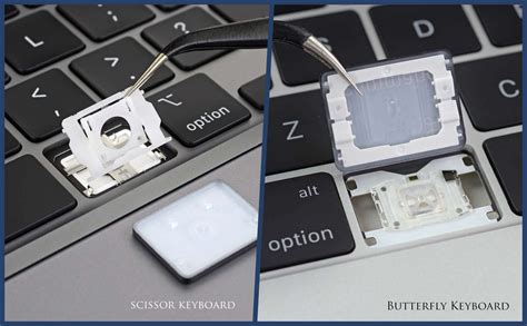 apple butterfly keyboard  scissor keyboard expplained