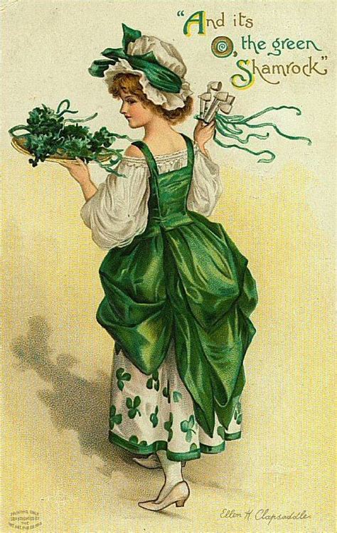 images  st pattys day ephemera  pinterest irish