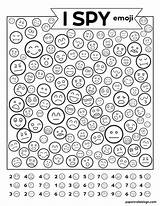 Emoji Trouve Cherche Papertraildesign Eye Emotions Emojis Coloriage Kleurplaat Actividades Imprimer Boredom Buster Druckbares Kostenloses Spiel Emoticon Visual Quarantine Preescolar sketch template